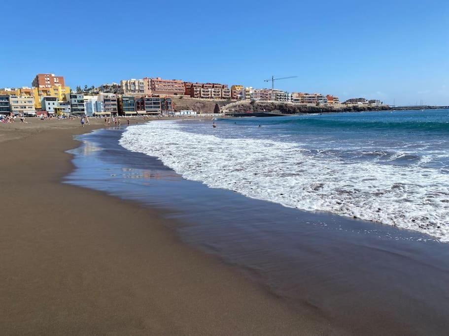 Beachfront Apartment Incl Highspeed Wifi Melenara Dış mekan fotoğraf
